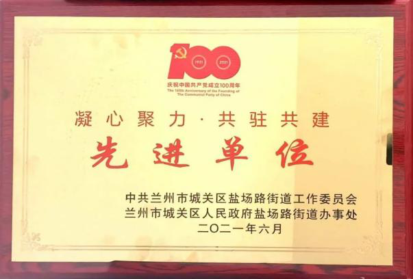 規(guī)劃設(shè)計院第一黨支部榮獲“凝心聚力·共駐共建”先進(jìn)單位榮譽稱號