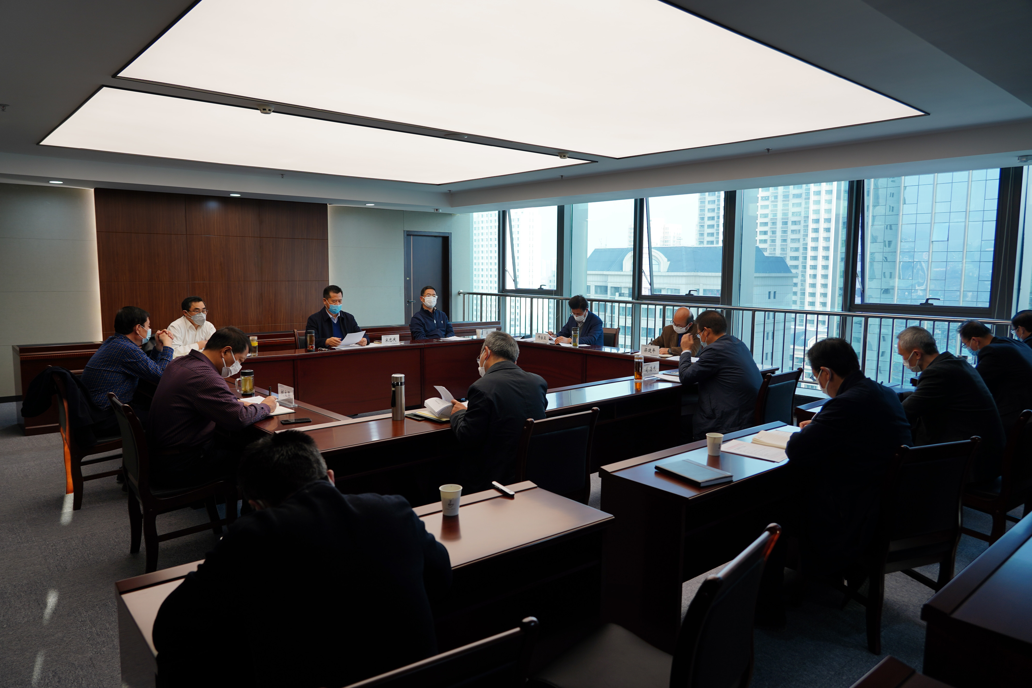 甘肅工程咨詢(xún)集團(tuán)組織召開(kāi)2020年黨委理論學(xué)習(xí)<br/>中心組第一次集體學(xué)習(xí)(擴(kuò)大)會(huì)